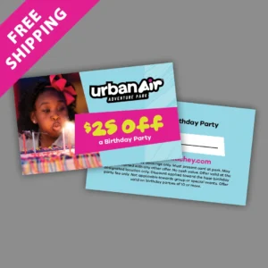 Birthday Discount Card