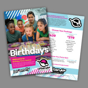Birthday Flyer - Shorty 40