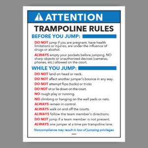 Trampoline Court - Rules