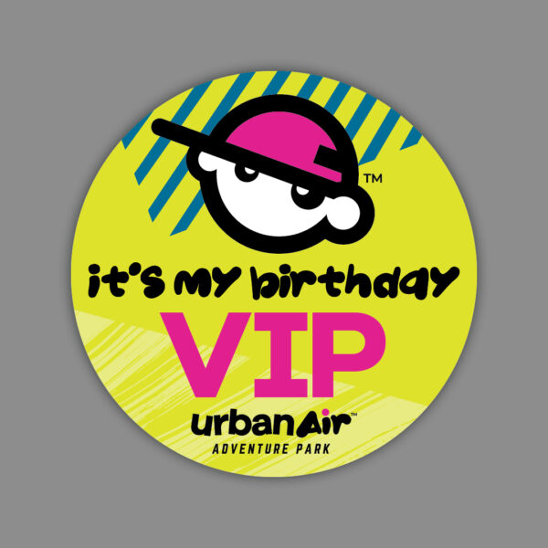 VIP Birthday Sticker