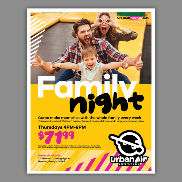 Family Night Flyer