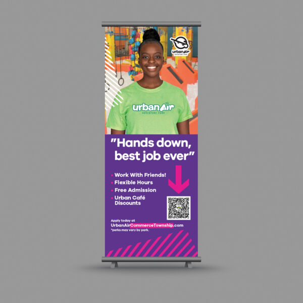 Hiring Banner Stand