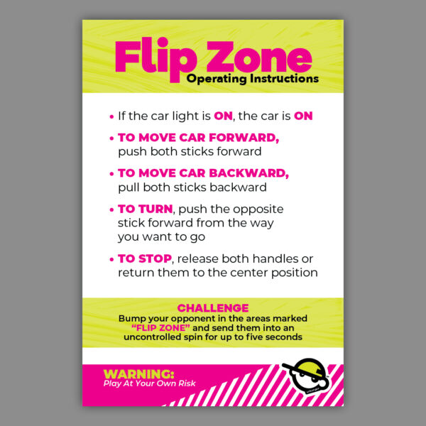 Flip Zone Opp Instructions