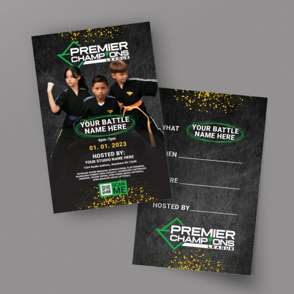 Premier Champions League Invitation