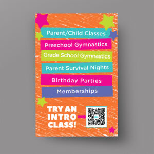 TLG Try an Intro Class Window Poster