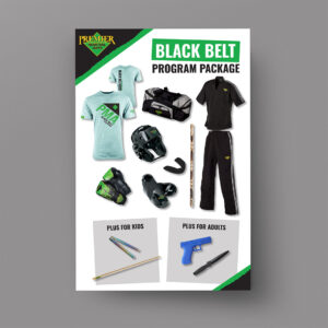 PMA Black Belt Equipment Poster