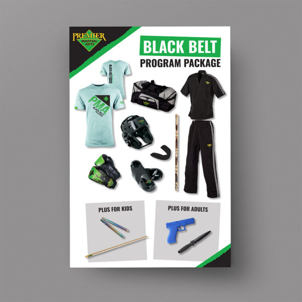 PMA Black Belt Equipment Poster