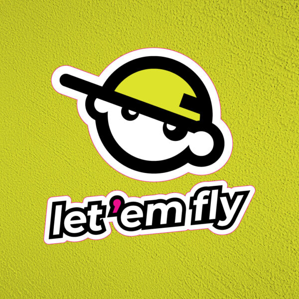 UA Party Room Wall Graphic - Let Em Fly Stacked