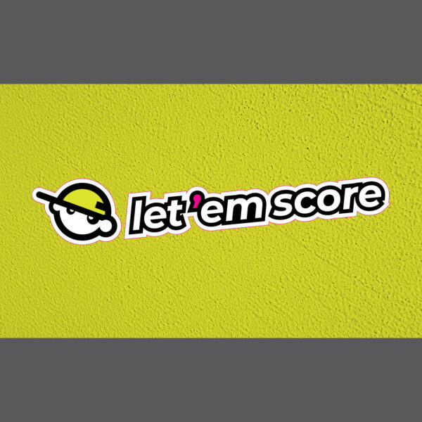 UA Party Room Wall Graphic - Let Em Score Long