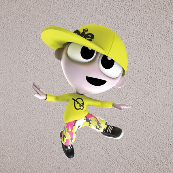 UA Wall Graphic - Urbie Side Hop