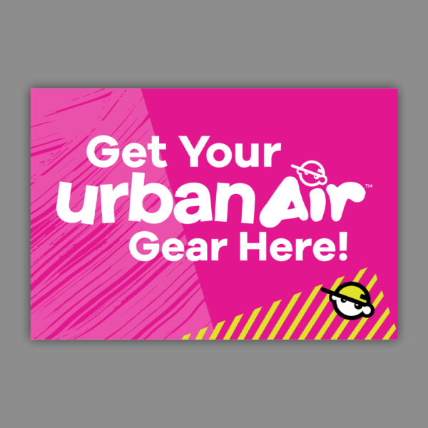 UA Merchandise Sign