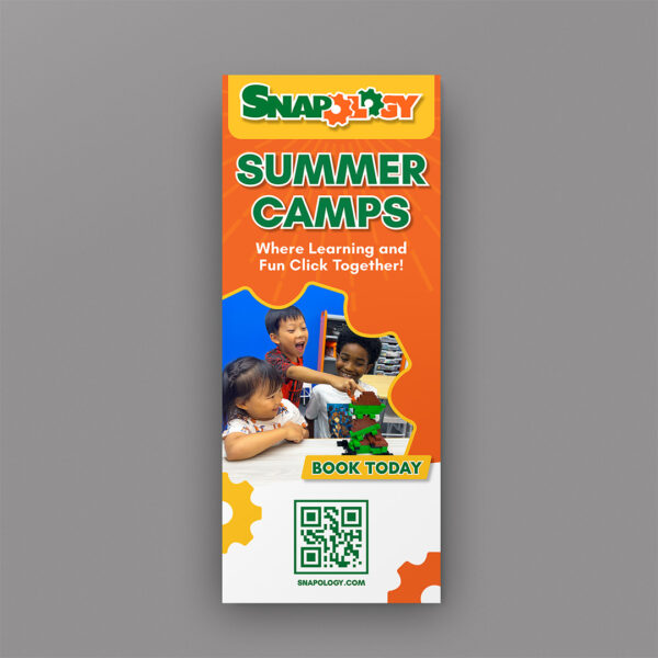 Snap Summer Camps Banner Stand