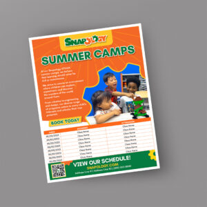 Snap Summer Camps Flyer 2