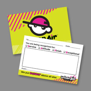 UA Recognition Card - Core Values