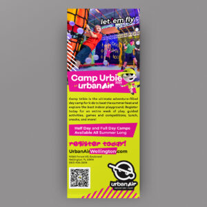 Camp Urbie Banner Up 2025