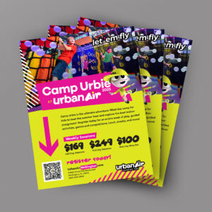 Camp Urbie Flyer 2025