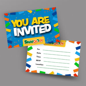 Snapology Birthday Invites
