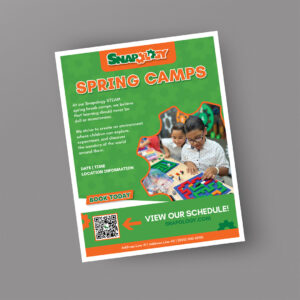Snap Spring Camp Flyer