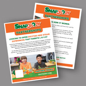 Snap Business & Community Partnership Flyer BYO