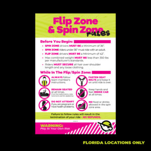 Flip & Spin Zone Rules (Florida)