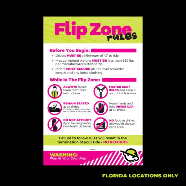 Flip Zone Rules (Florida)