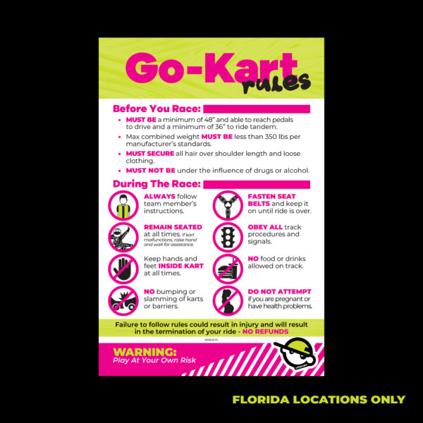 Go Kart Rules (Florida)