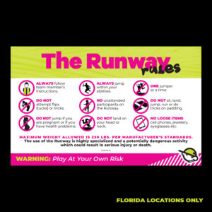 Runway Rules Banner (Florida)