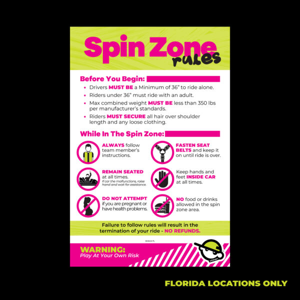 Spin Zone Rules (Florida)