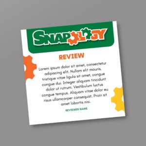Snapology Reviews Social Graphic