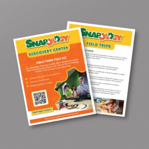 Snapology DC Field Trip Flyer