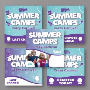 Summer Camps Crazy Carnival Social