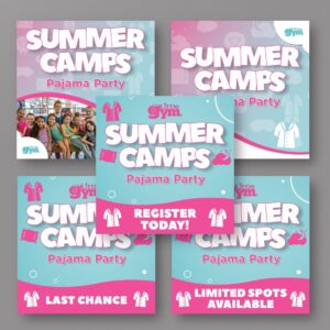 Summer Camps Pajama Party Social