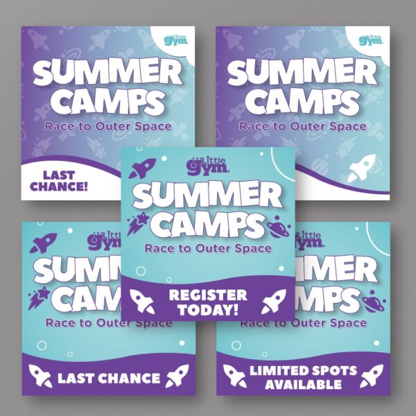 Summer Camps Race to Outer Space Social