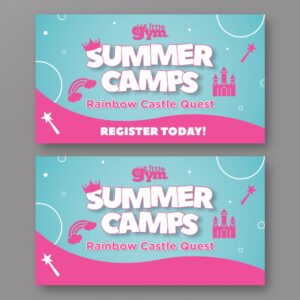 Summer Camps Rainbow Castle Quest TV Screen