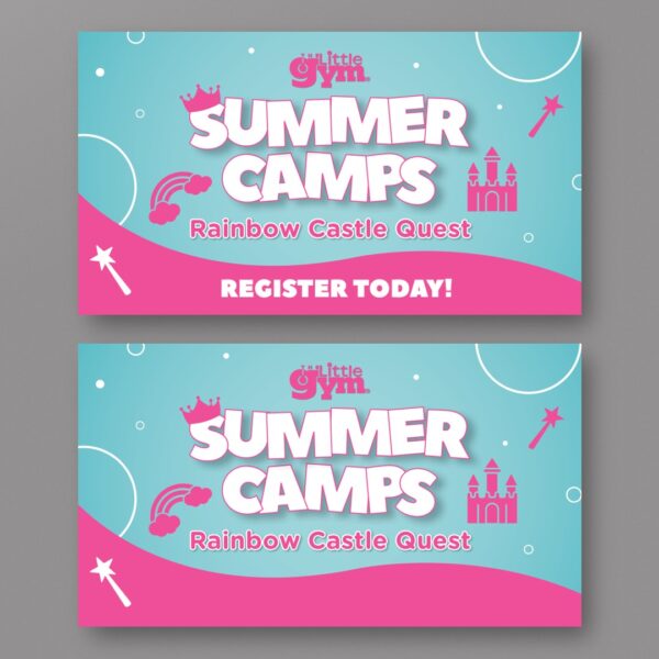 Summer Camps Rainbow Castle Quest TV Screen