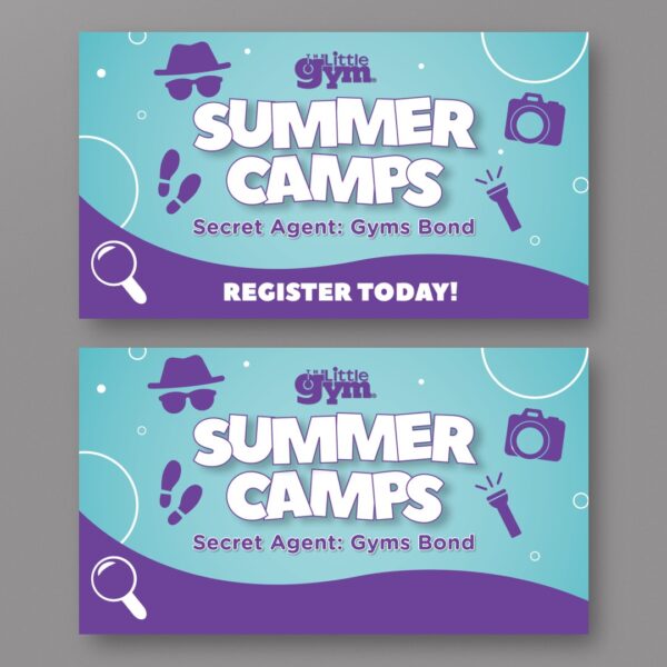 Summer Camps Secret Agent Gyms Bond TV Screen