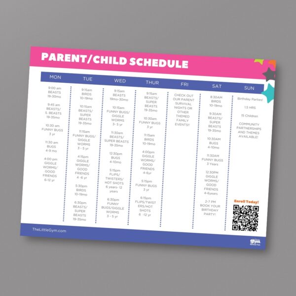 TLG Schedule Flyers - Image 2