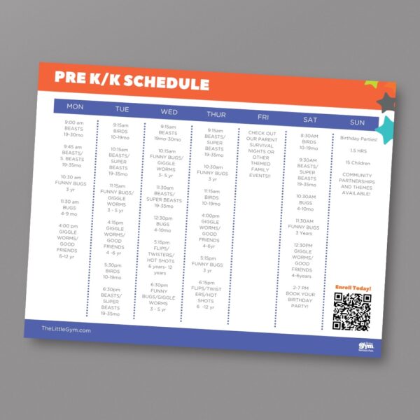 TLG Schedule Flyers - Image 3