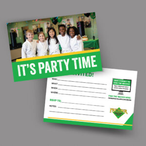 PMA Birthdays Invite Card