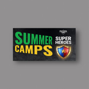 PMA Summer Camps – Superheroes Facebook Header