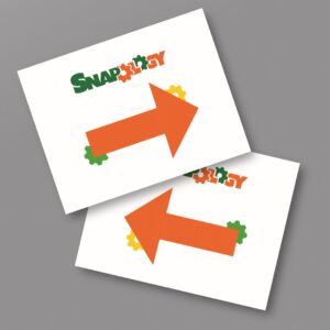 Snapology Direction Signs