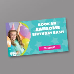 TLG Birthday Bash TV Screen