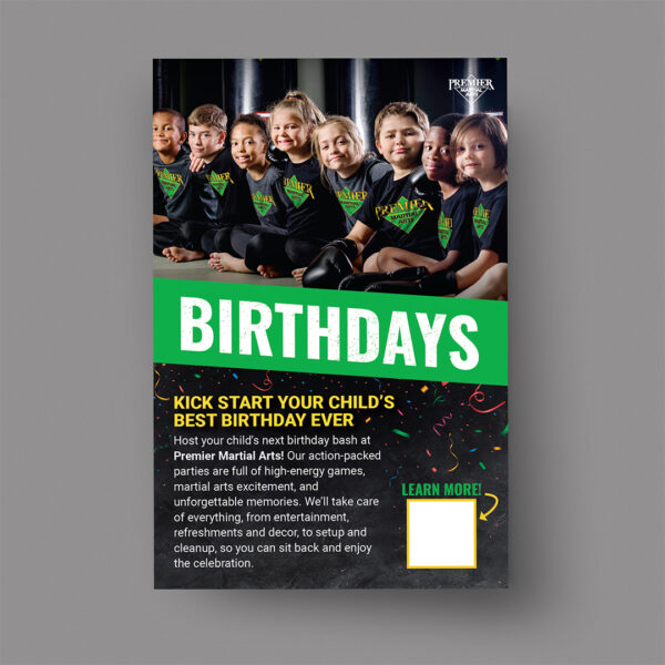 PMA Birthdays Window Cling - 24x36