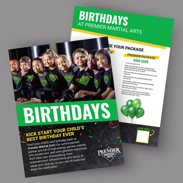 PMA Birthdays Flyer