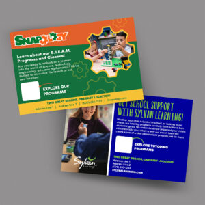 Snap/Sylvan Cobranded General Postcard