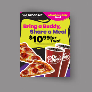 UA Summer Cafe Deal Counter Card