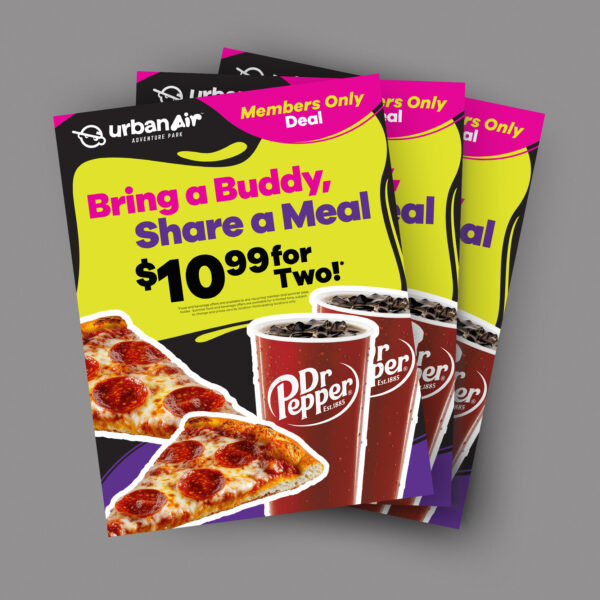 UA Summer Cafe Deal Flyer