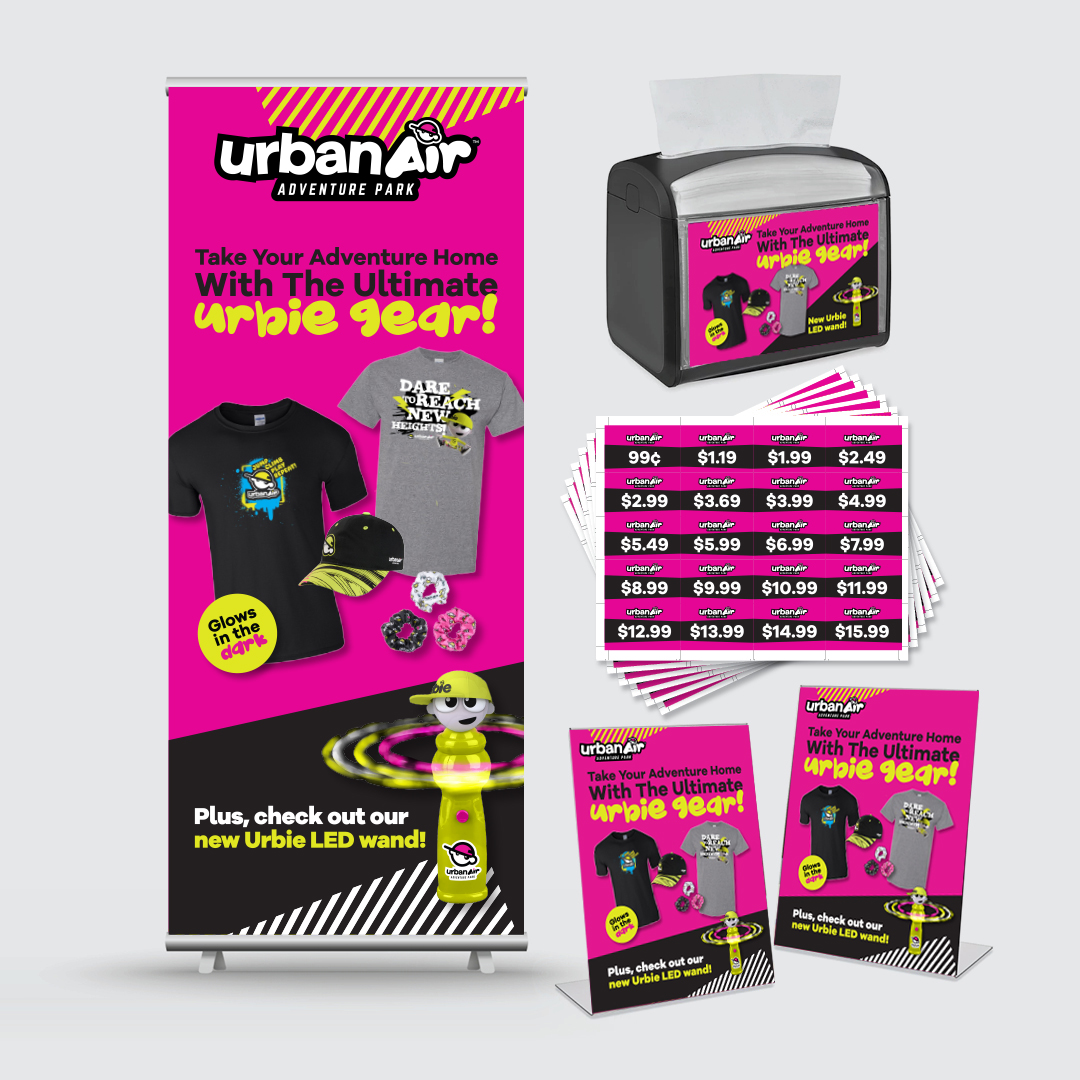 Urbie Merchandise 2025 Update Display Bundle