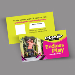 UA Membership Card with QR Code