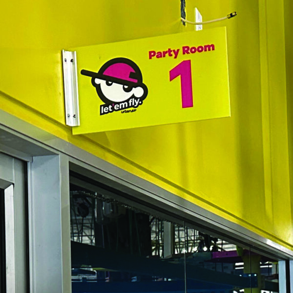 Party Room Number Sign Brackets - Image 2